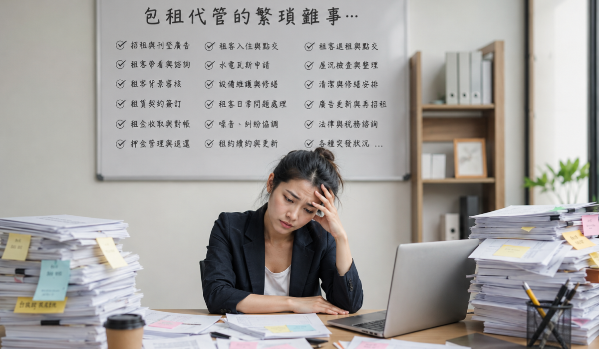 高雄包租代管與房屋出租管理服務