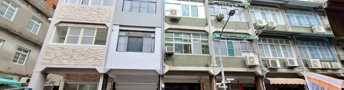 大昌義華雙商圈邊間透天店面｜正忠市場第一排，收租自用一次擁有